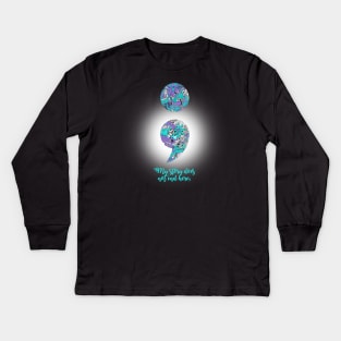 Suicide Prevention and Depression Awareness Kids Long Sleeve T-Shirt